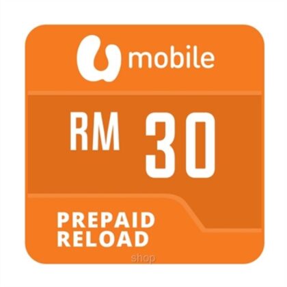 U Mobile Topup RM 30